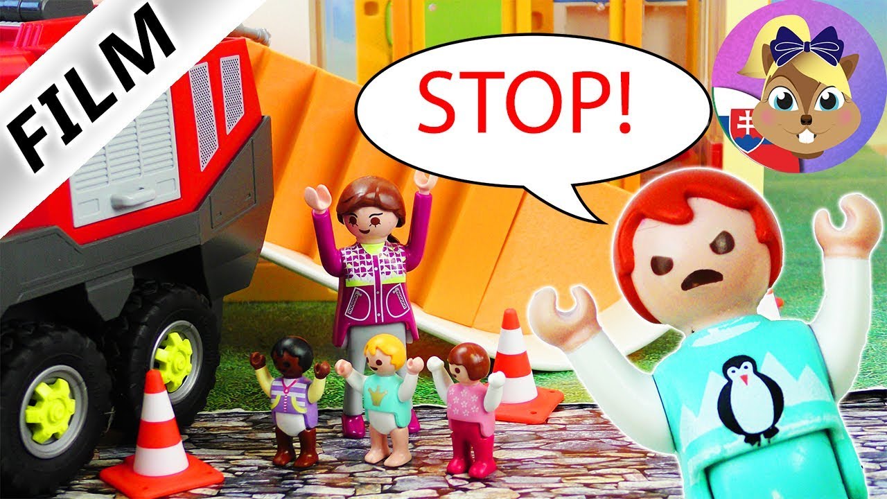 Playmobil po slovensky | BÚRANIE ŠKÔLKY SLNIEČKO! Zostane Emka Vrabcová bez škôlky? | Vrabcovci