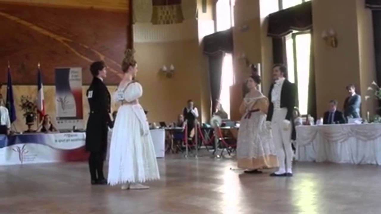 Carnet de Bals : Championnat de France 2015 - Quadrille 1830