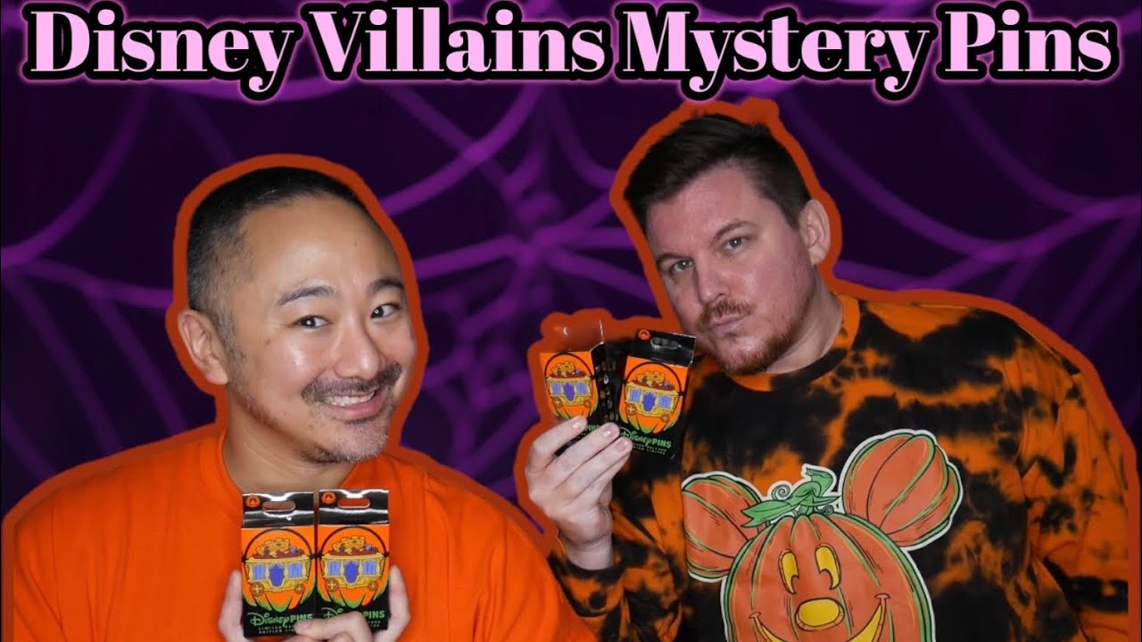 Disney Parks Villains Mystery Pins | 13 Days of Halloween Day 1