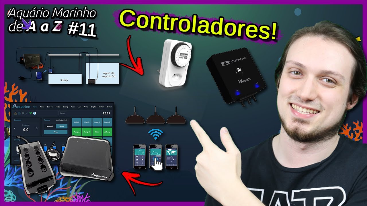 Tudo Sobre CONTROLADORES de Aquários! - Aquário Marinho de A a Z #11