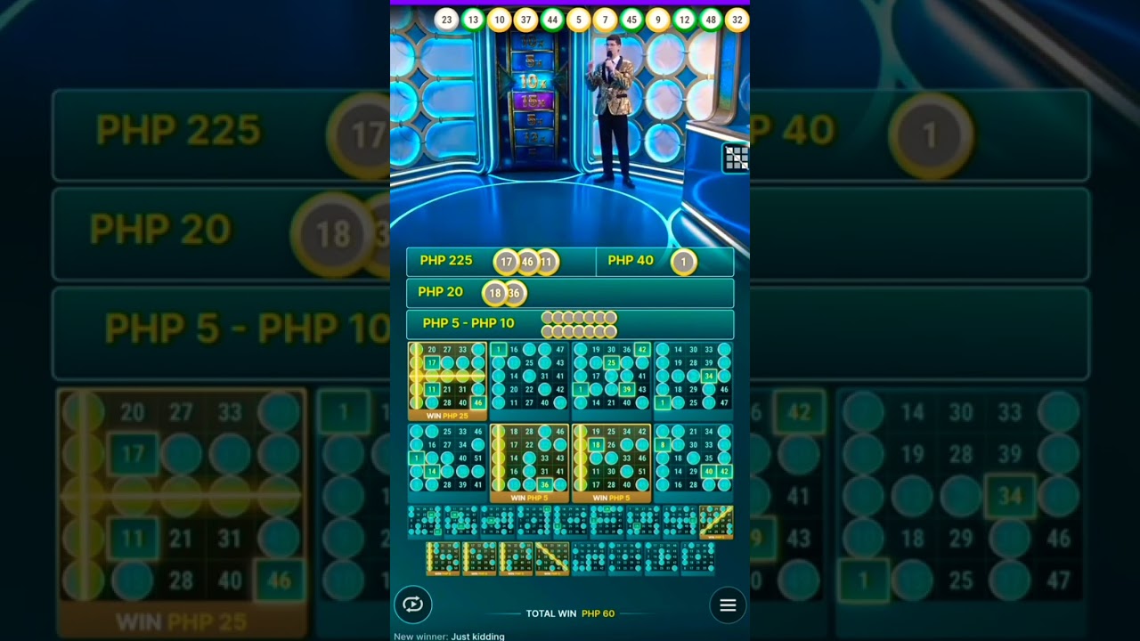 Won 3 Lines!!! Register now. See link below! Try ur luck! #shorts #live #bingo #megaball #luckycola