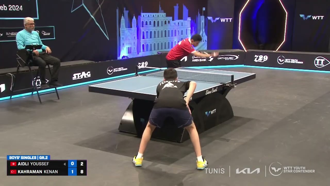 Kenan Kahraman - Aidli Youssef WTT Youth Star Contender Tunis 2024 grup