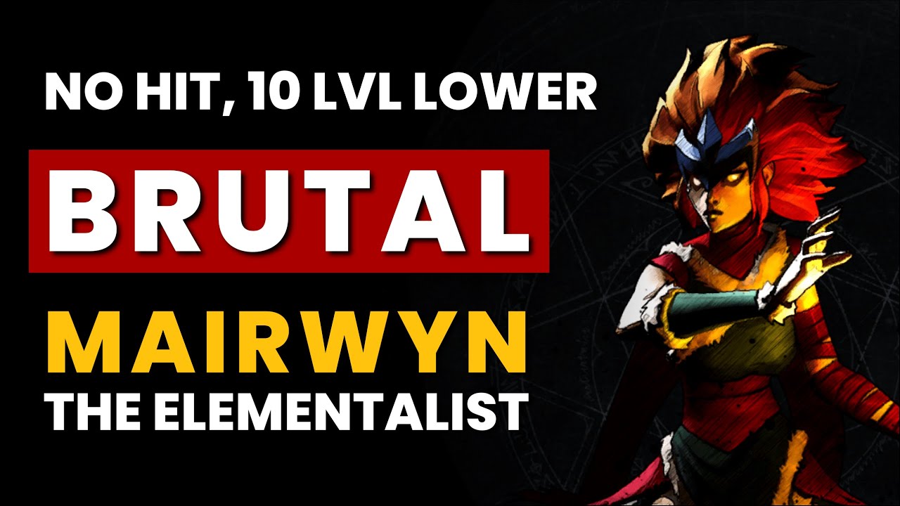 V Rising - BRUTAL Mairwyn the Elementalist | No Hit, 10 Levels Lower, Frail | 1.1 Boss Kill