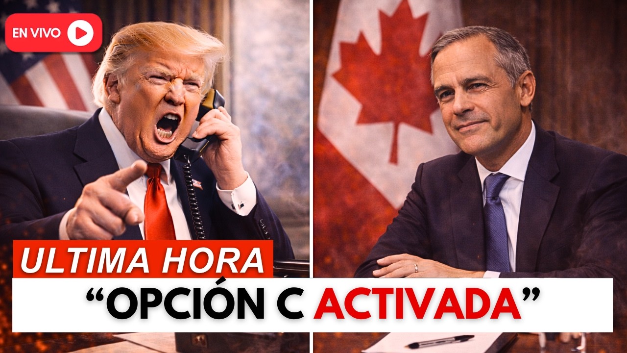TRUMP quiso cerrar el puente… Carney no parpadeó