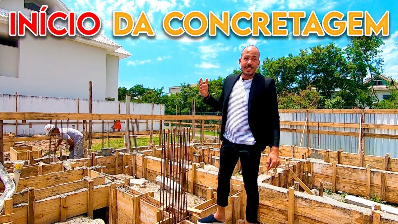 COMO É FEITA A CONCRETAGEM? | MULLER IMOVEIS RJ | TOUR CASA