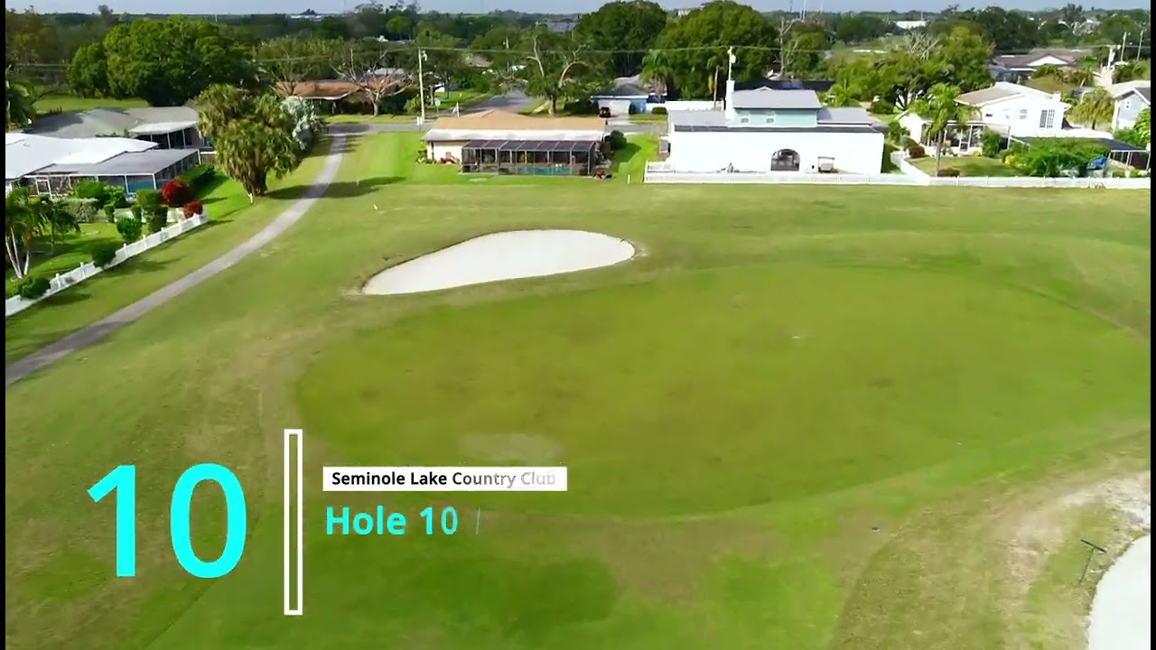 Seminole Lake Country Club Flyover