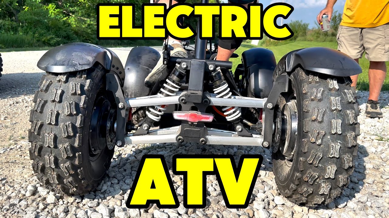 Is THIS the Future of Off-Roading? World's 1st Electric ATV Unboxing and Testing!