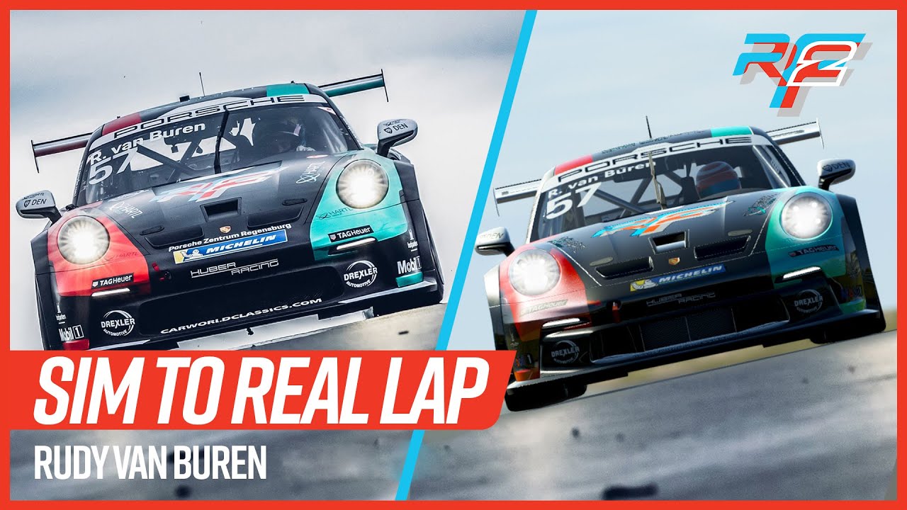 Real vs Virtual | Porsche 911 GT3 Cup (992) with Rudy van Buren