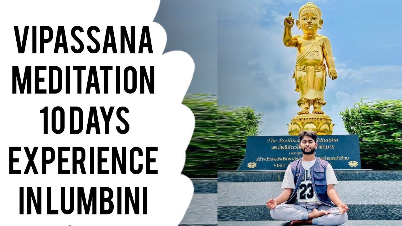 Vipassana Meditation 10 Days Experience in Lumbini | D1 new vlogs
