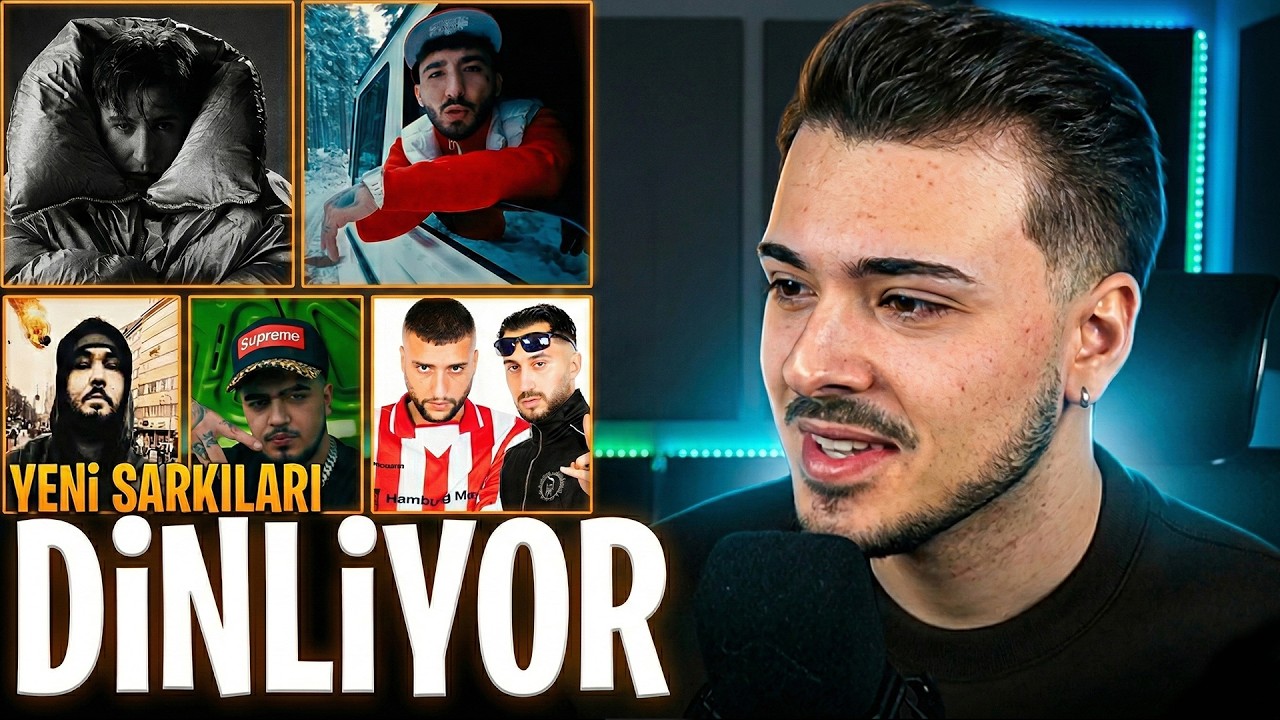 BARAN YENİ ÇIKAN ŞARKILARI DİNLİYOR (UZI,MOTIVE,M LİSA SEFO,JEFF REDD,ERAY067 MANSUR,KAVA)