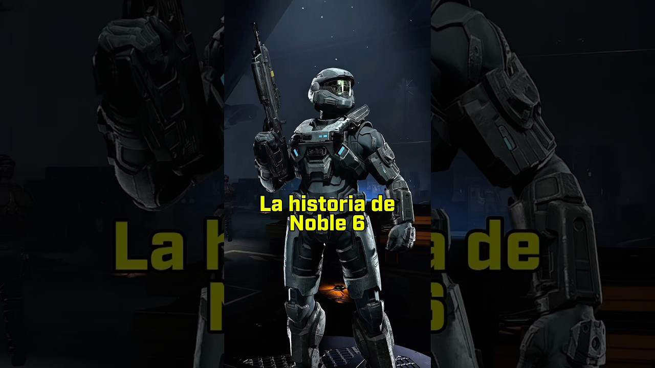 La Historia de Noble 6 (B312) | #halo #halolore #shorts