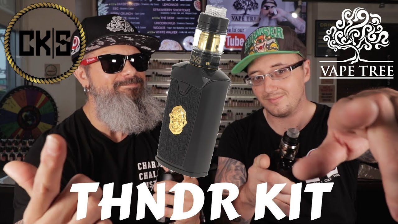 CKS THNDR KIT - Vape Tree Review (字幕付き)