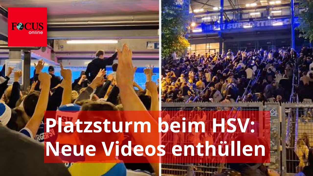 Neue Aufnahmen zeigen das Ausmaß der HSV-Eskalation