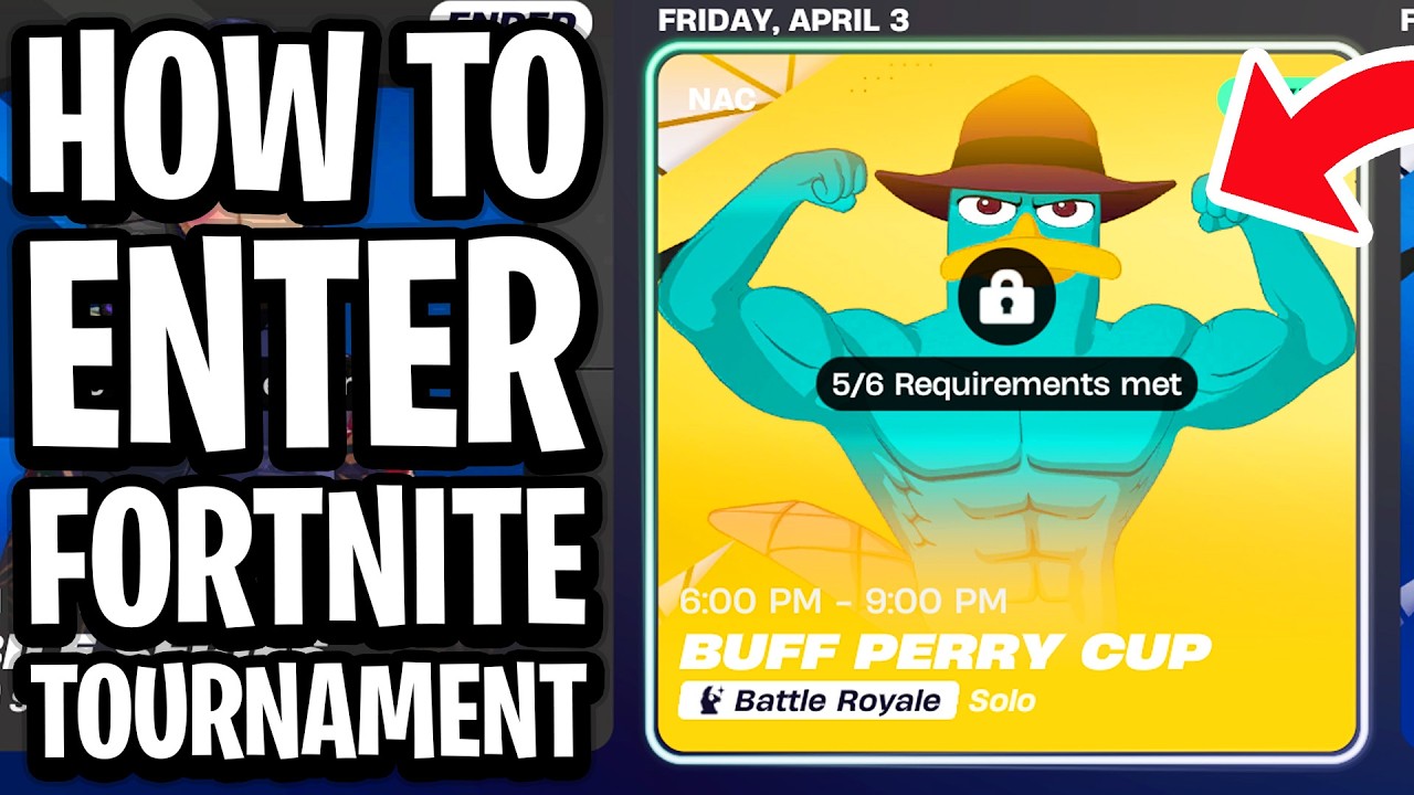 How To Enter Fortnite Tournament - Full Guide