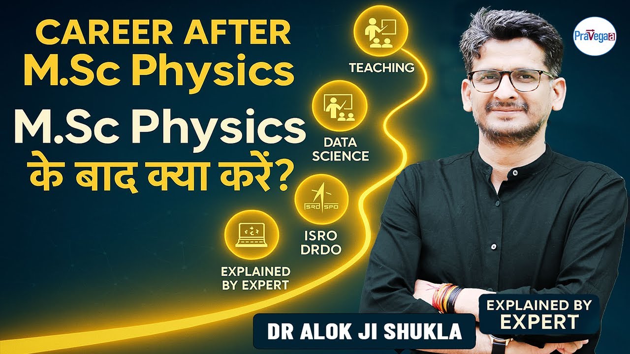 🎓 Career After M.Sc Physics | Explained by Dr. Alok Ji Shukla (Physics Expert)