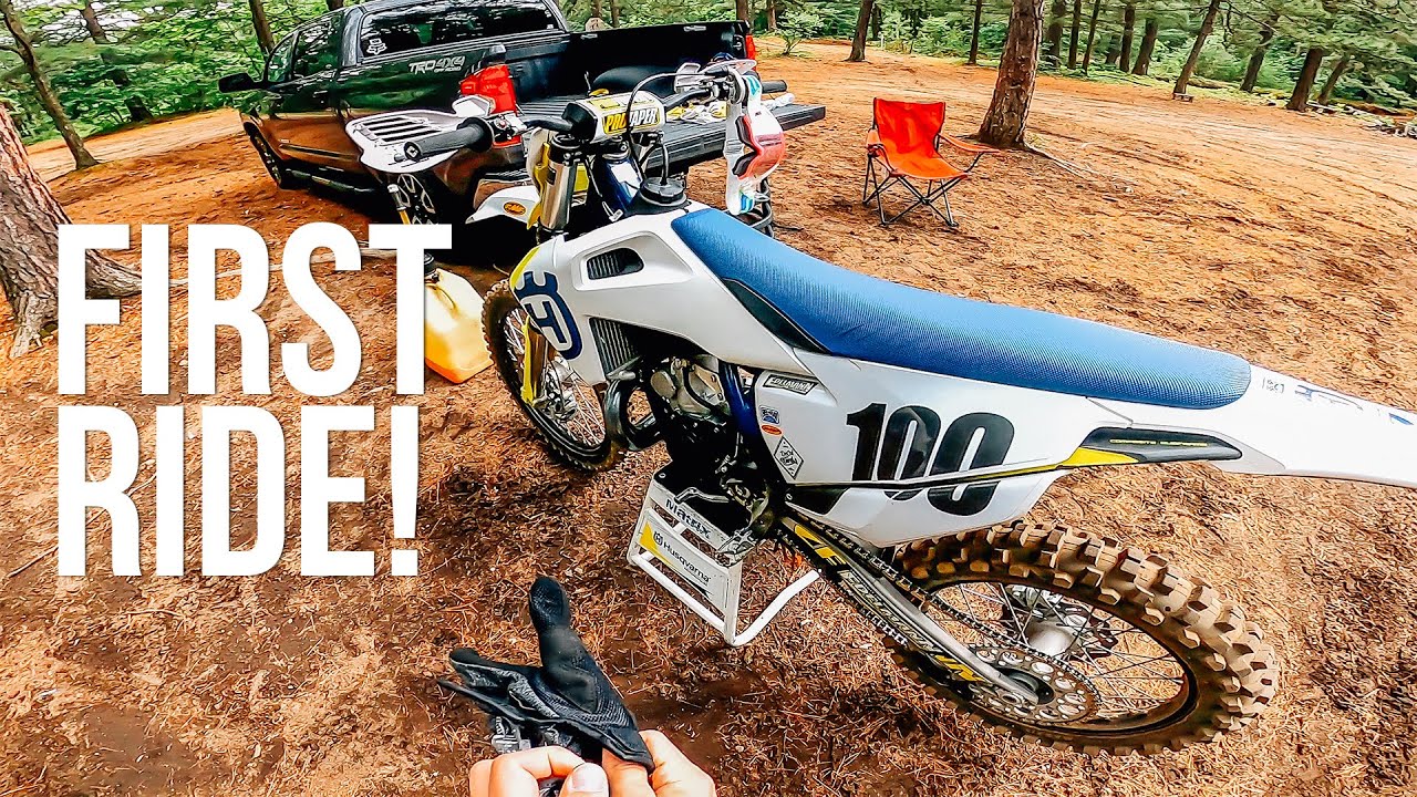 First Ride On The TC250 - This Bike Is So Light!