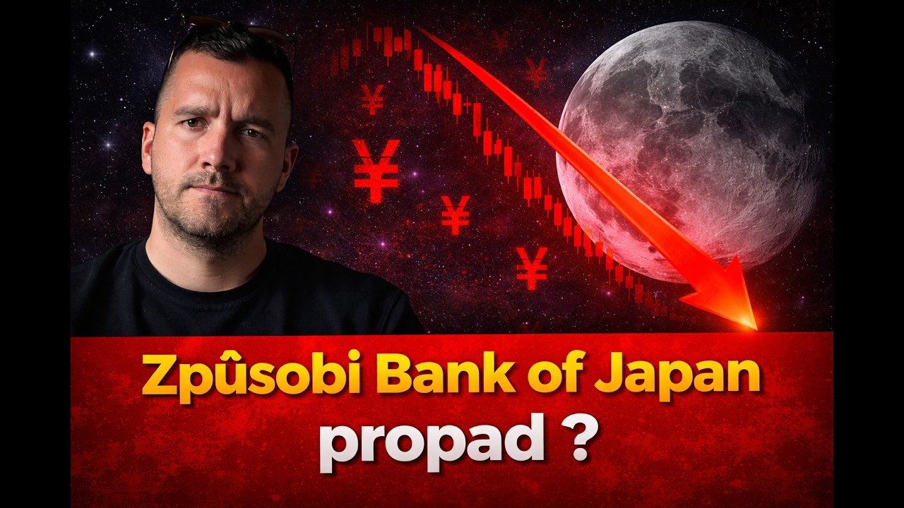 Zatímco sleduješ akcie, tohle hýbe celým trhem. A nikdo o tom nemluví. Bank of Japan něco chystá.