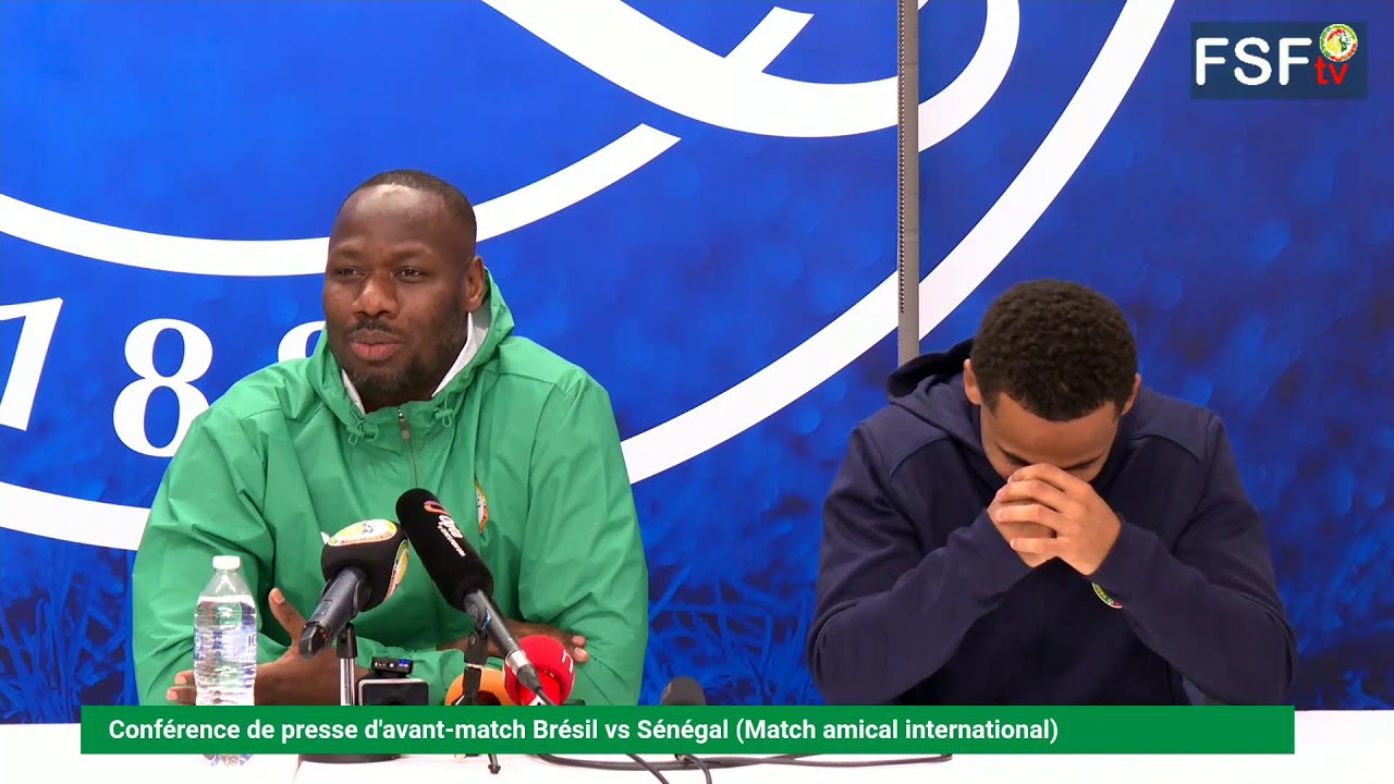 Match amical Br&eacute;sil vs S&eacute;n&eacute;gal : conf&eacute;rence de presse d'avant match