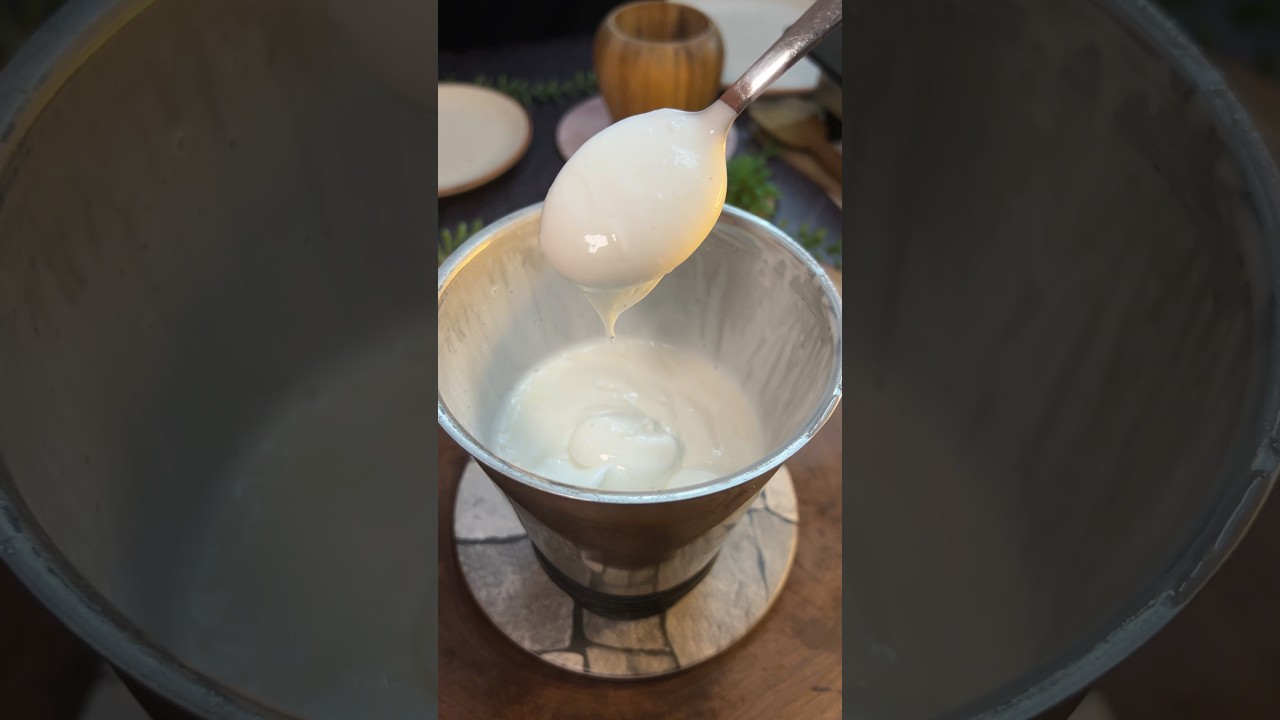 2-Min Mayonnaise Recipe 🤩🤩.. #shorts #mayonnaise #mayonnaiserecipe #sauce #mayorecipe #food #foodie