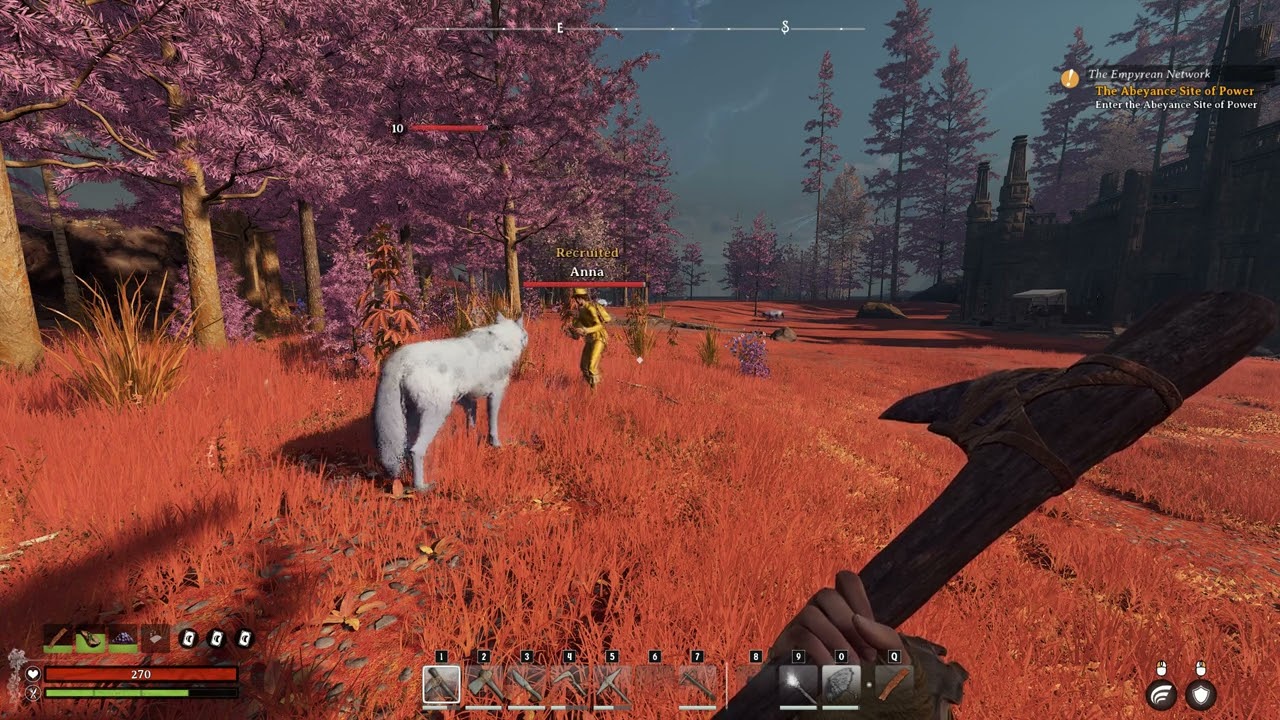 Nightingale 0.5 occasionally buggy follower combat