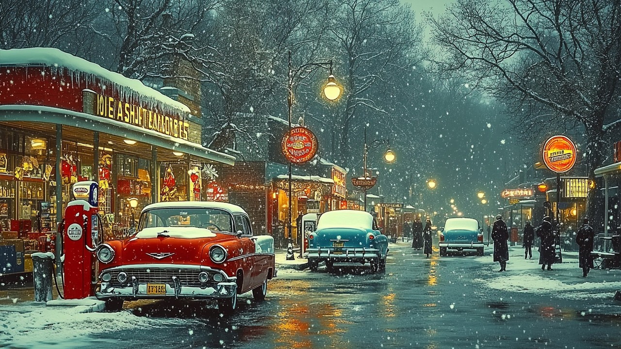 Winter Night 1955s, Classic Vintage Songs 60s–70s | Oldies & Easy Listening