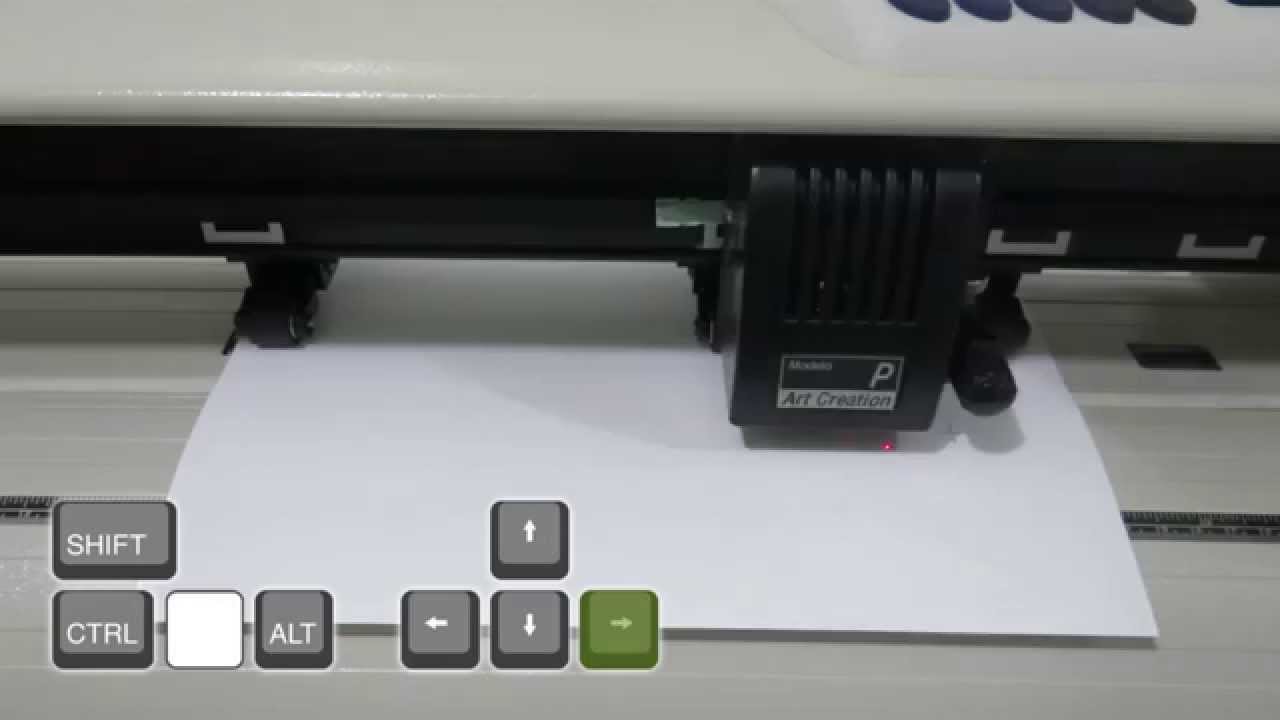 Calibracion del cabezal laser en SignCut