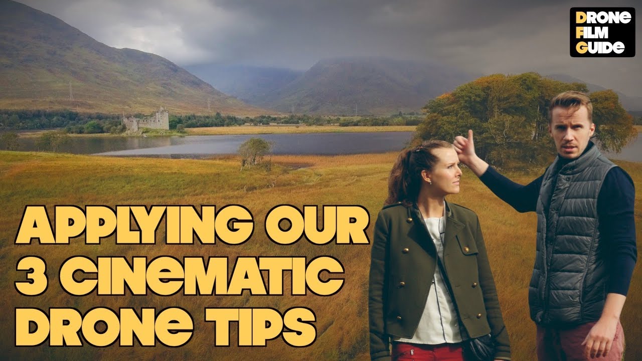 Our 3 CINEMATIC Drone Tips In Action In The Scottish Highlands!