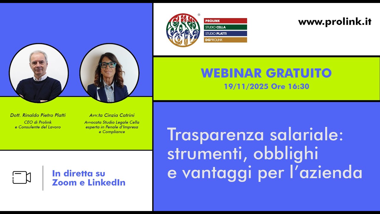 Trasparenza salariale  strumenti obblighi e vantaggi per l’azienda