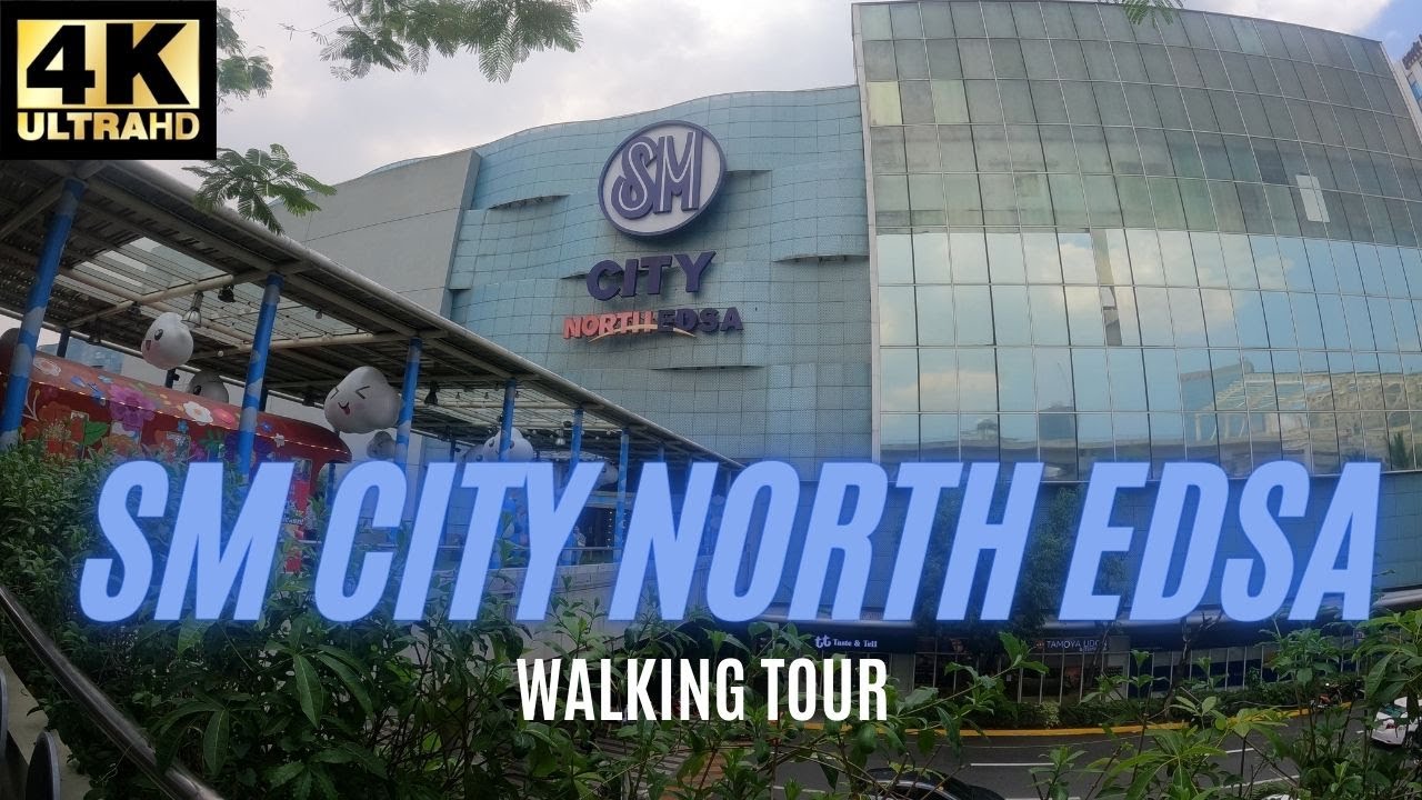 FIRST SM SUPERMALLS IN THE PHILIPPINES | SM CITY NORTH EDSA Walking Tour in Quezon City NCR [4K]