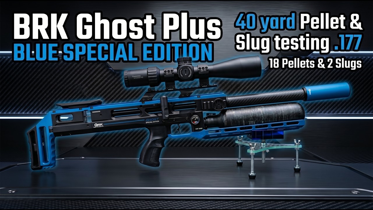 BRK Ghost Blue SE | Часть 2 | Тестируем пули и воланы на дистанции 40 ярдов!
