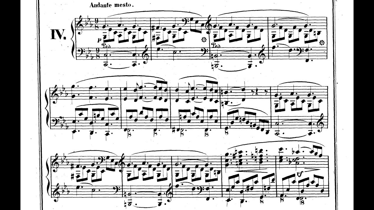 Czerny - Album &eacute;l&eacute;gant des dames pianistes, Op.804/4 : Malvina