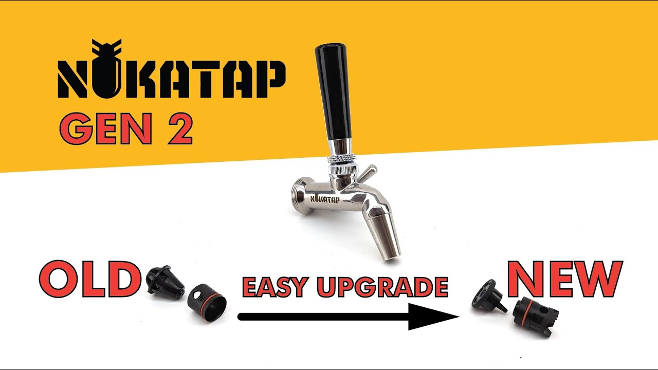 Nukatap FC Gen 2 &mdash; регулятор расхода для сильногазированного пива и напитков под высоким давлением.