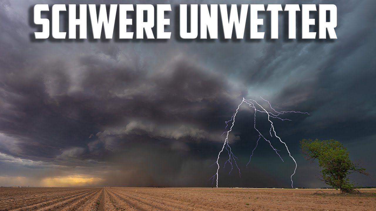 STARKE UNWETTER | Gewitter mit großem Hagel Sturm und Orkan! Starkregen - und viele  Strukturen!