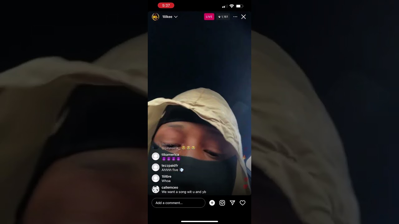 LIL KEE LIVE AFTER OPP PASSING TURNT