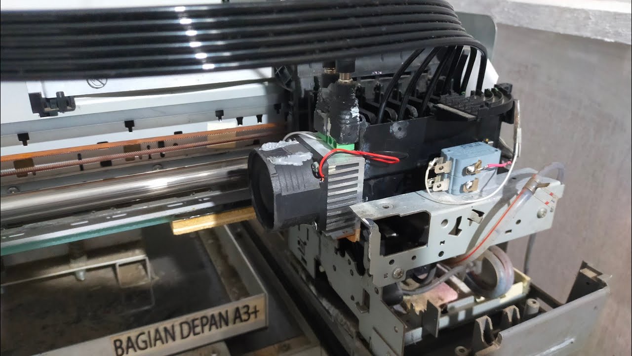 Merubah DTG menjadi DTF UV Flatbet - Decal Kering Mordern