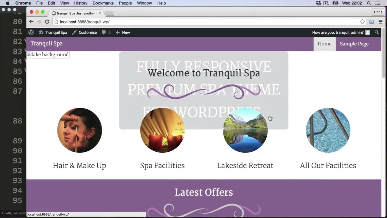HTML, Bootstrap to WordPress Conversion -- setting folder to save images and Image file paths