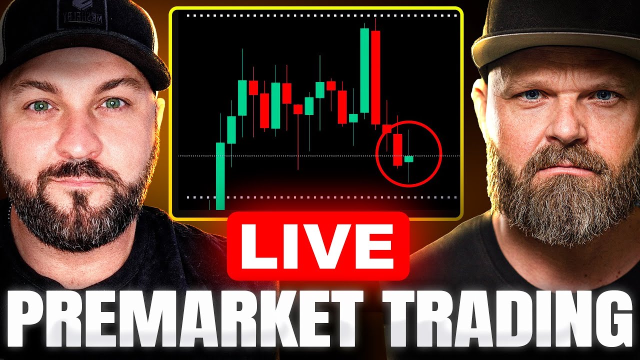 LIVE: Hunting The Market Open! (NASDAQ, DOW, Gold & Bitcoin)