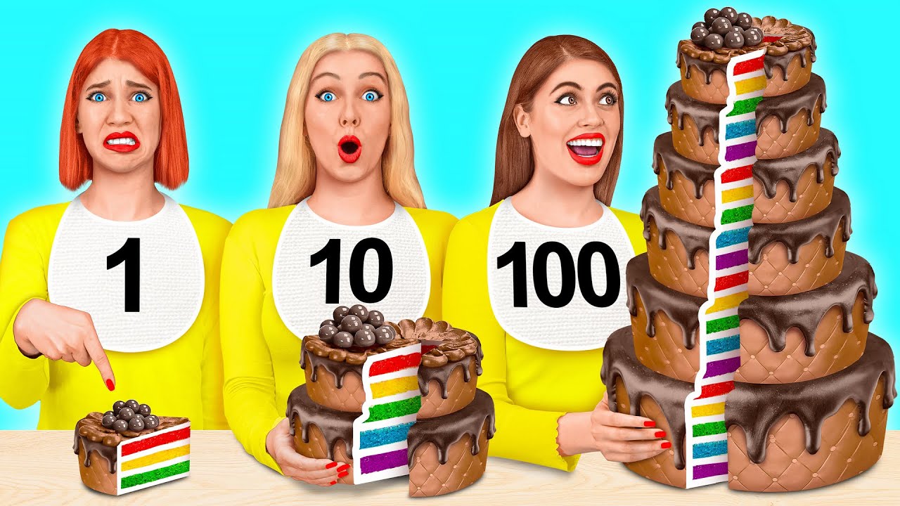 100 Слоев Еды Челлендж | Кто Победит в Кулинарной Битве Trend DO Challenge