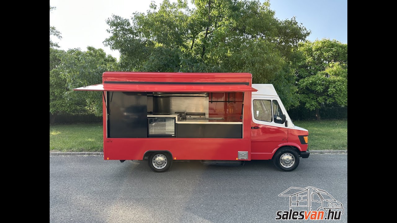 Vintage Mercedes 308 Food Truck a SalesVan.hu-tól