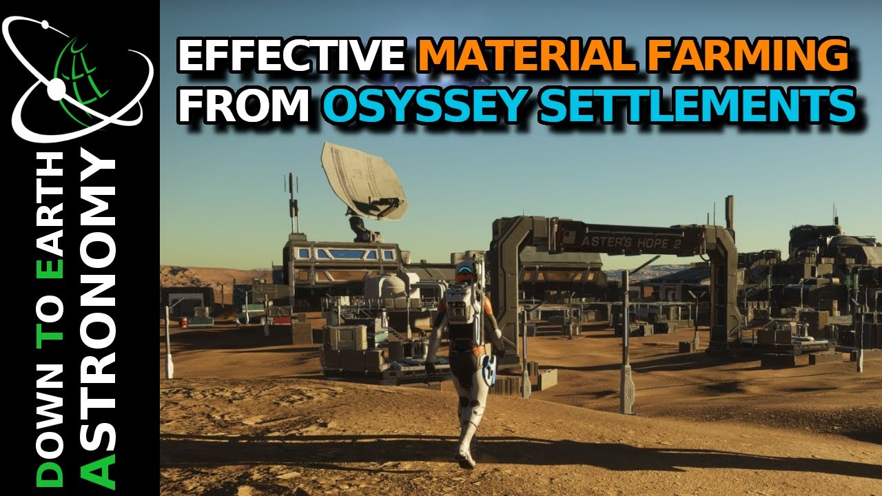Easy Materials from Base Raid in Elite Dangerous Odyssey