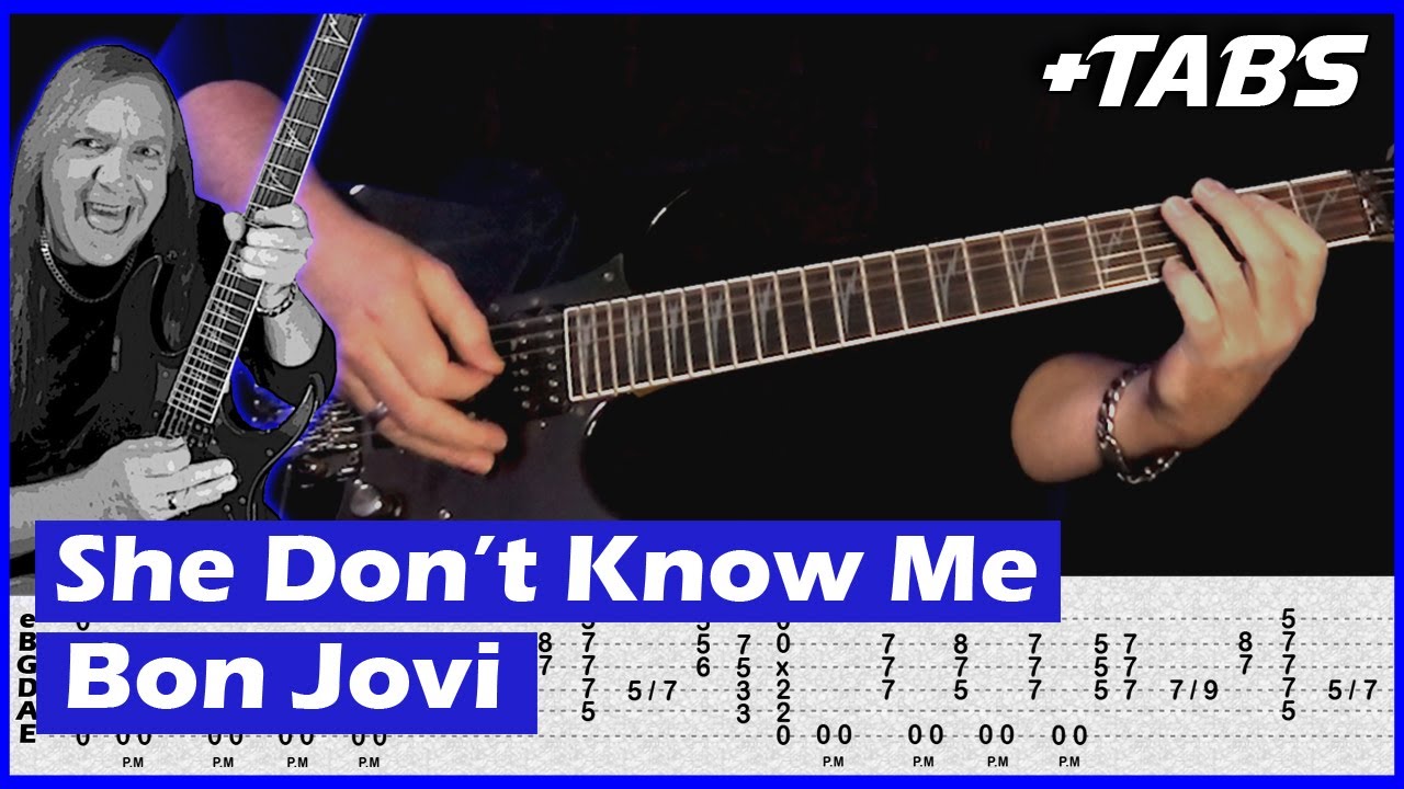 She Dont Know Me Guitar Lesson