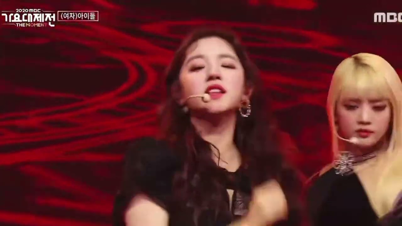 Yuqi Gidle Oh My God pre chorus compilation