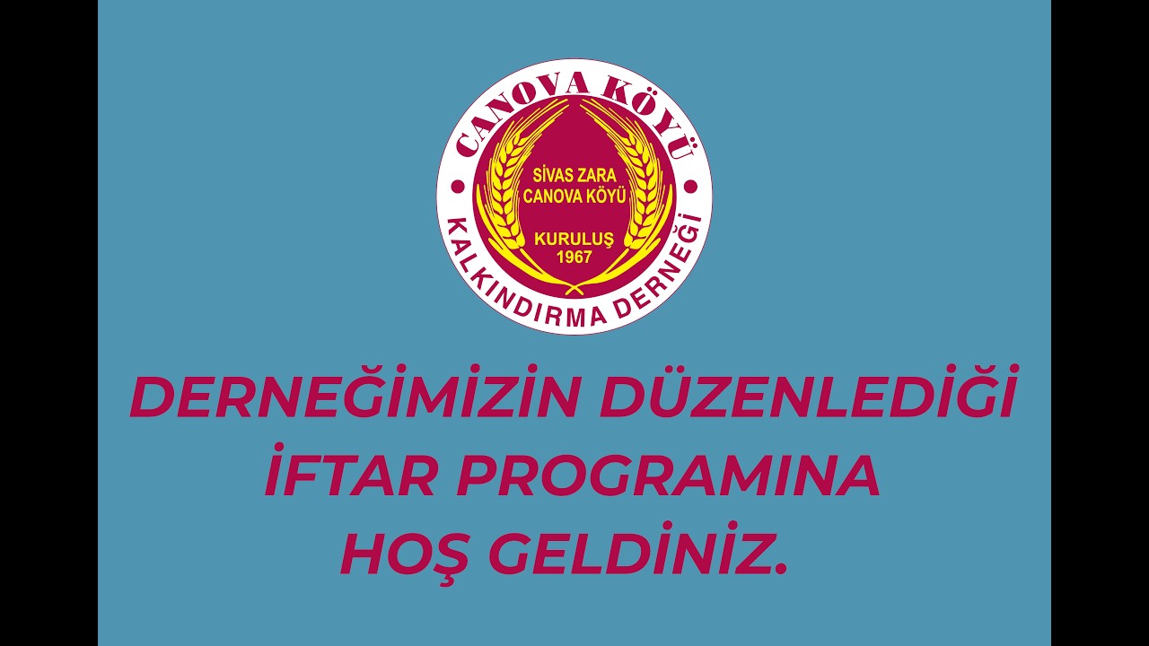 DERNEĞİMİZİN 2026 İFTAR PROGRAMI - 22.02.2026