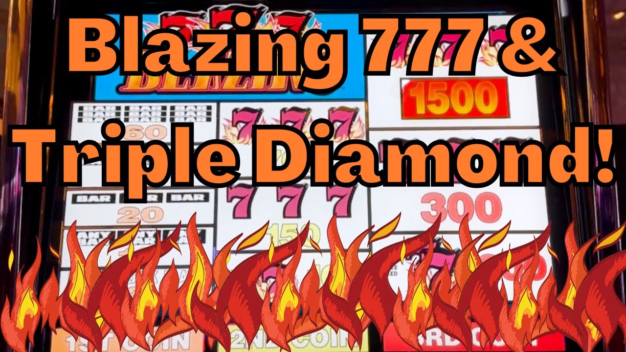 Играйте в слоты «Blade 777» и «Triple Diamond»! Поехали!