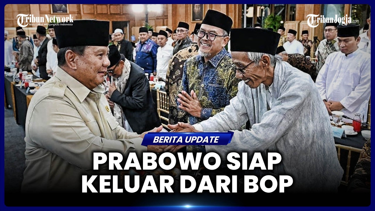 PRABOWO JANJI MUNDUR DARI BOP JIKA PALESTINA TAK MERDEKA