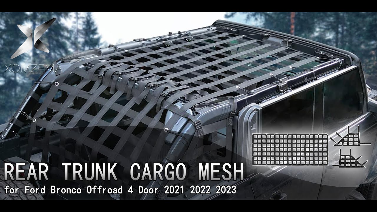 Roof Top Hammock Mesh Net  Ford Bronco 2021+