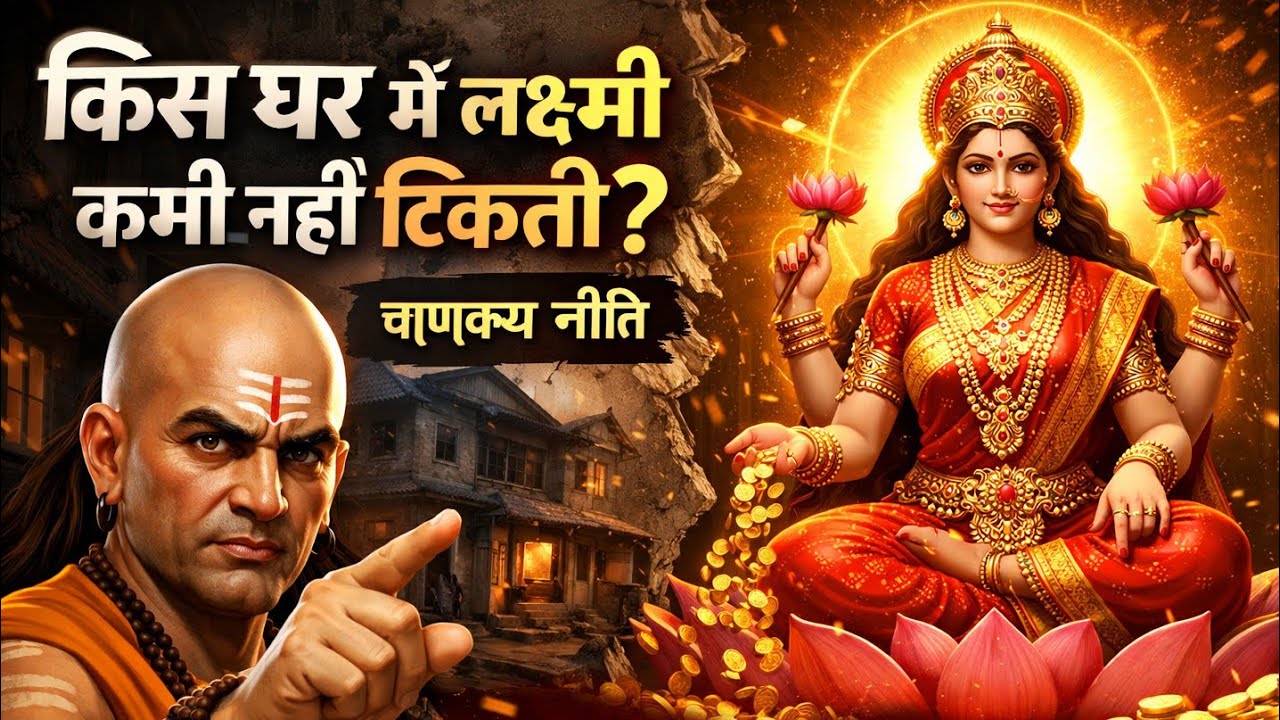 किस घर में लक्ष्मी कभी नहीं टिकती? | चाणक्य नीति || खतरनाक सच || Life Lessons 