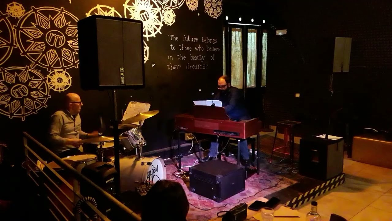 michele di monte drums-CM ORGAN DUO song for giuliamartina di monte 29/4/2023 macondo modugno