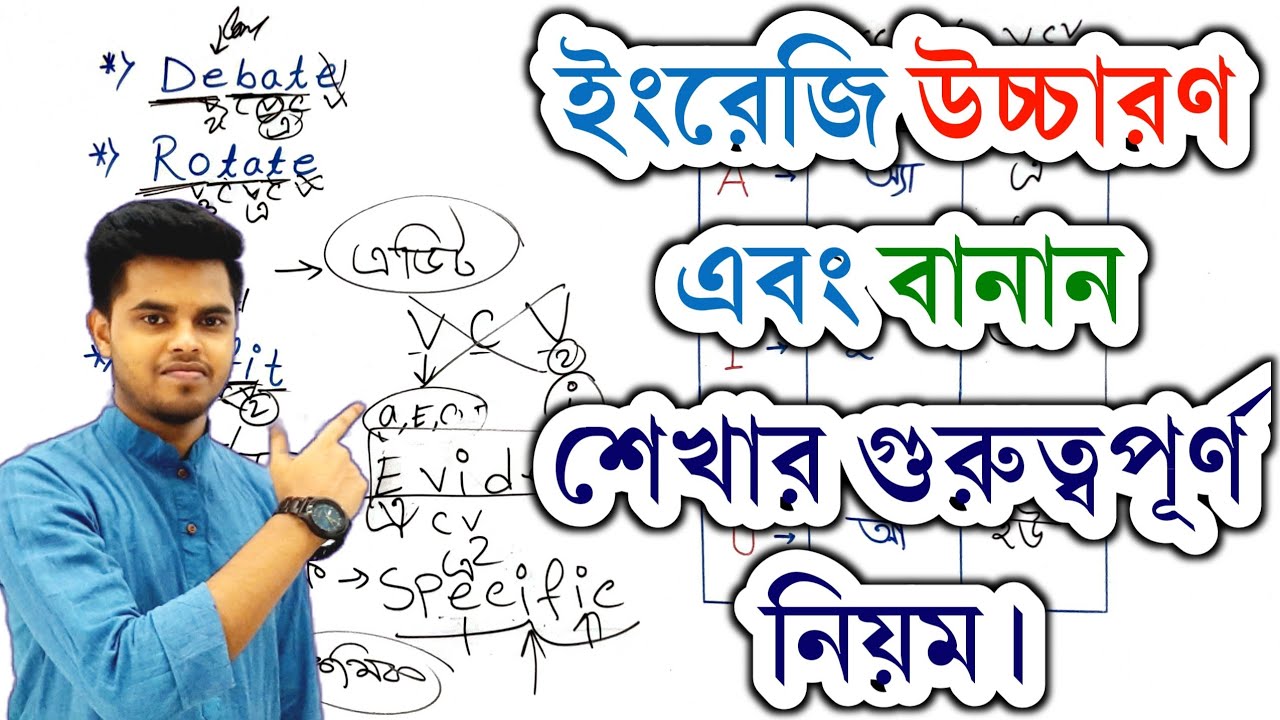 Important rules of English pronunciation and spelling || ইংরেজি উচ্চারণের গুরুত্বপূর্ণ নিয়ম ||