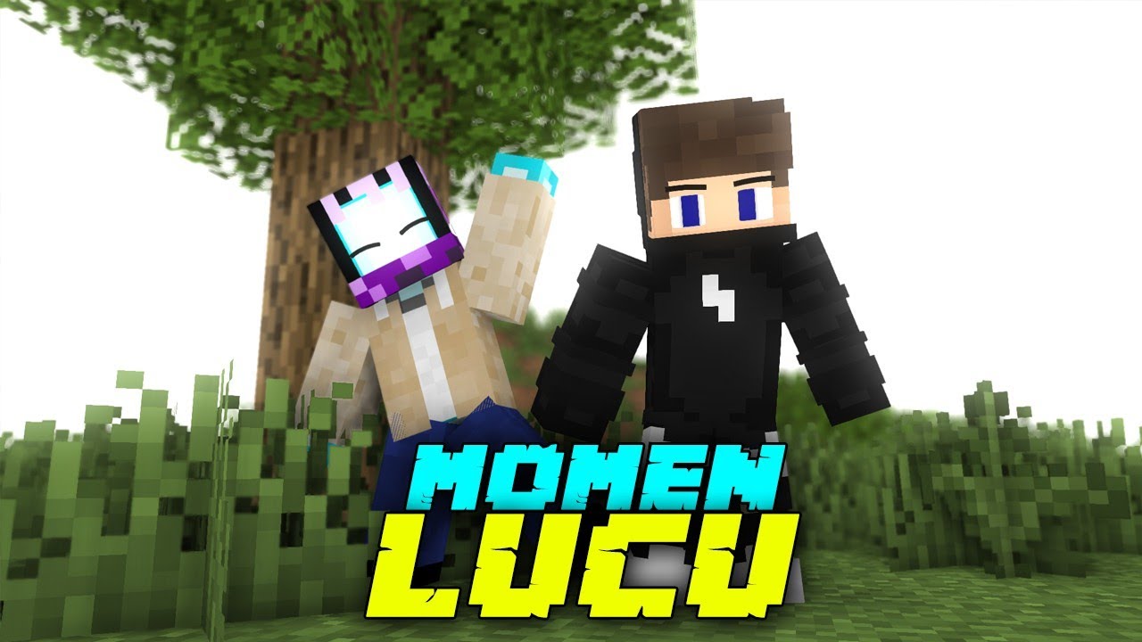 MOMEN LUCU BeaconCream Dan NightD, Debut jadi VTUBER || Animasi Minecraft